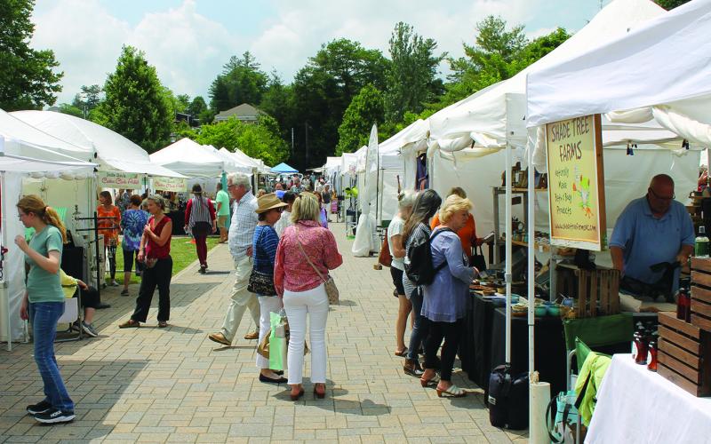 The Mountaintop Rotary Arts and Crafts Show will take place Saturday and Sunday at Kelsey-Hutchinson Founders Park.